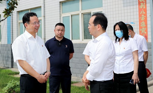 鄭州市委常委、市紀(jì)委書記杜新軍一行蒞臨調(diào)研